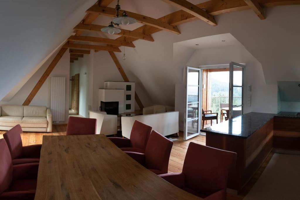 Chalet-Suedsteiermark - Traumhafte Aussicht, Infinity Pool, Privatsphaere, Klima Und De-Luxe Ausstattung Schwanberg Buitenkant foto